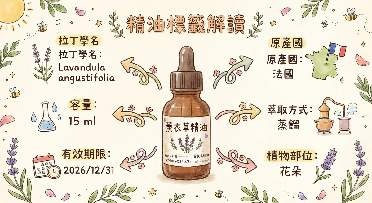 精油標籤解讀