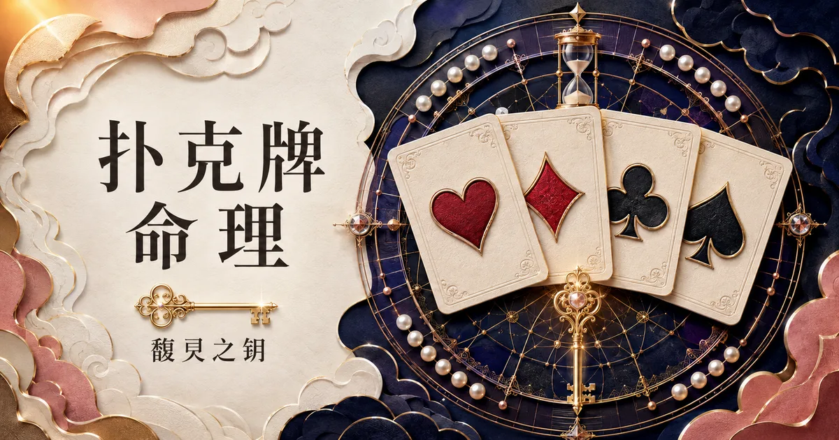 扑克牌命理：红心、方块、梅花、黑桃四花色与本命牌