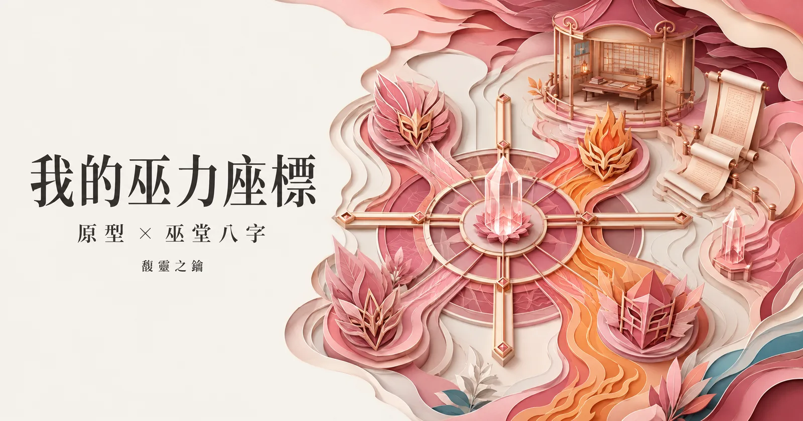 我的巫力座標：原型×巫堂八字