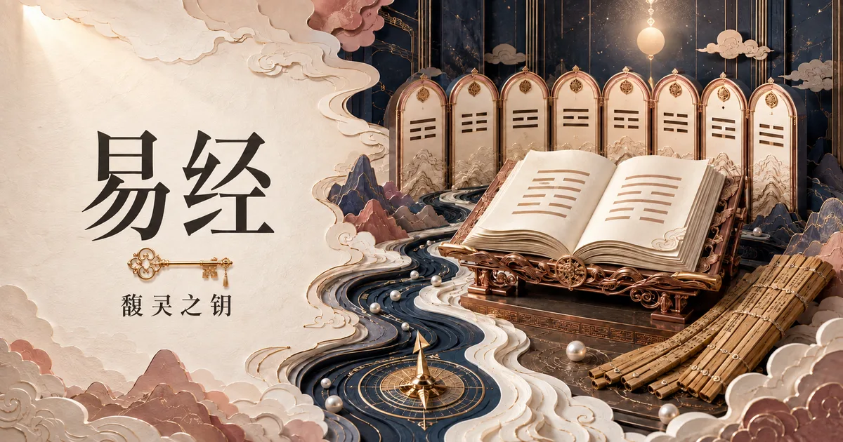 易经：六十四卦屏风与竹简